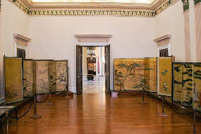 One of the galleries of the Museum of Asian Art