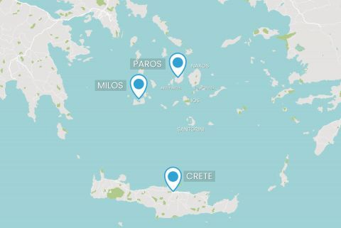 Ferry islands to Paros