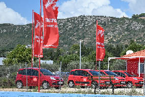 Cars available for rent at the Mercury car rental agency in Kefalonia