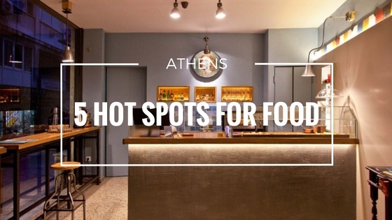 Hot spots for food in athens
