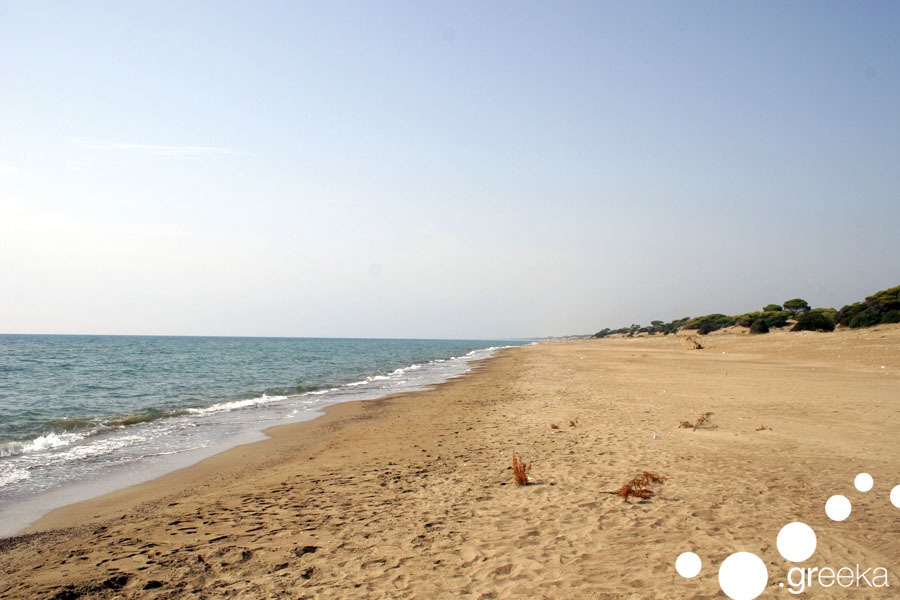 Zaharo beach Peloponnese