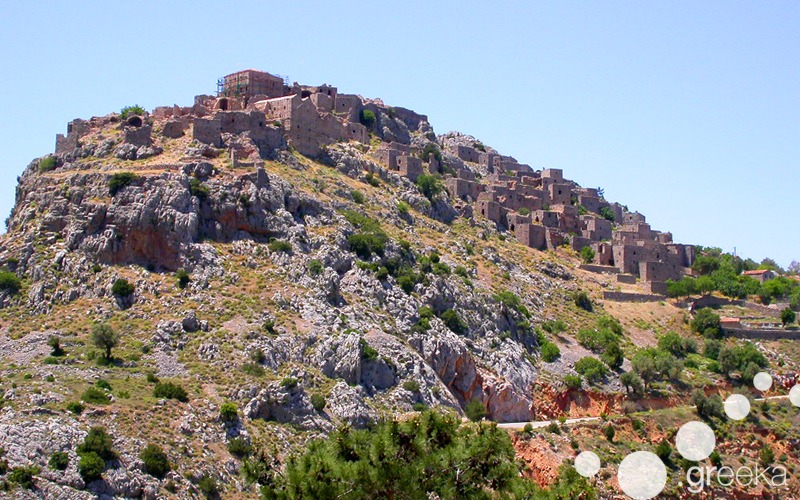 Castle of Anavatos in Chios