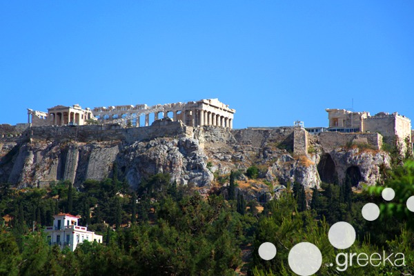 Athens famous buildings: the Acropolis