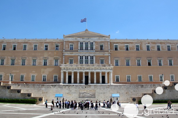 Athens famous buildings: the Greek Parliament