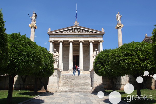 Athens famous buildings: the Neoclassical trilogy