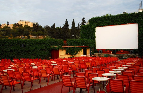 Athens open air cinemas: Cine Thissio