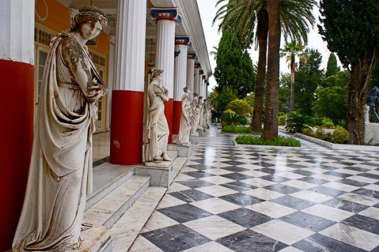Top museums in Greece: Achillion Palace in Corfu