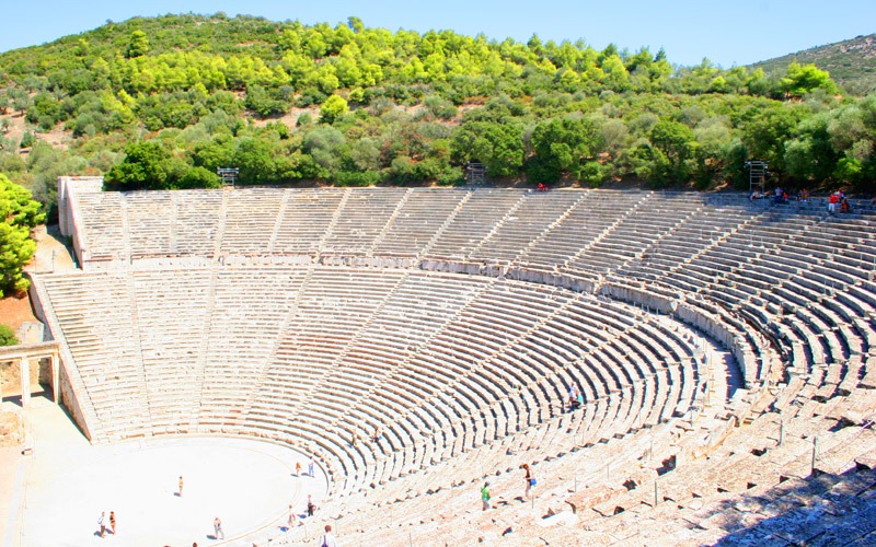 Ancient Epidaurus Theatre, Greece