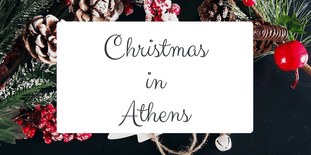 christmas in athens blog post