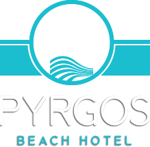Pyrgos Beach logo