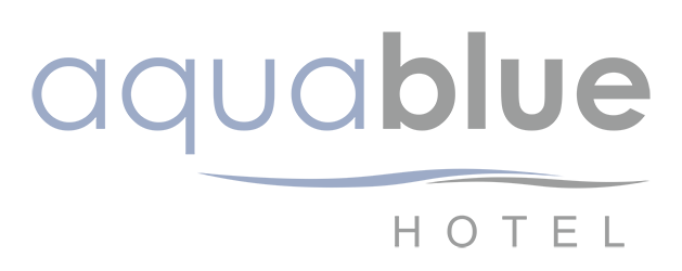 Aqua Blue Santorini logo