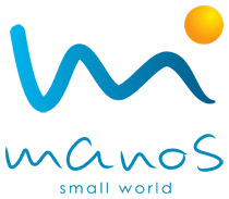 Manos Small World logo