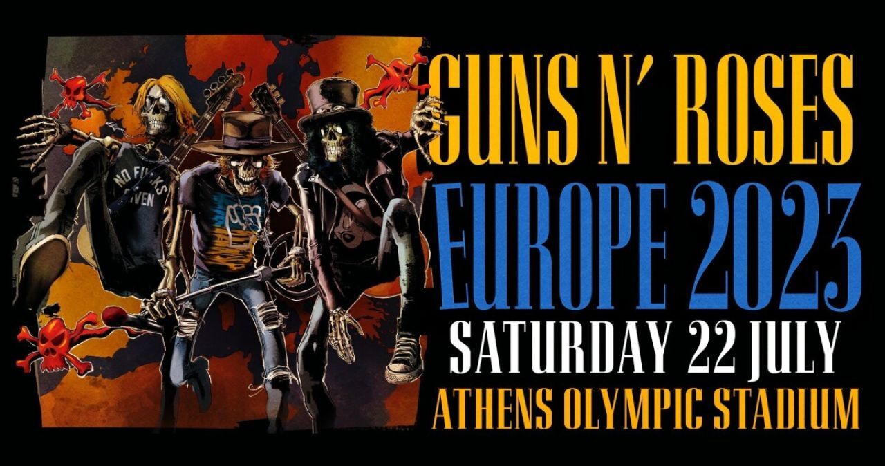 Guns N' Roses Live in Athens - Athens Events | Greeka