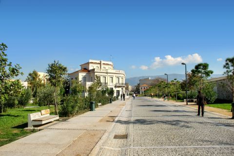 Strolling along Dionysiou Areopagitou Street