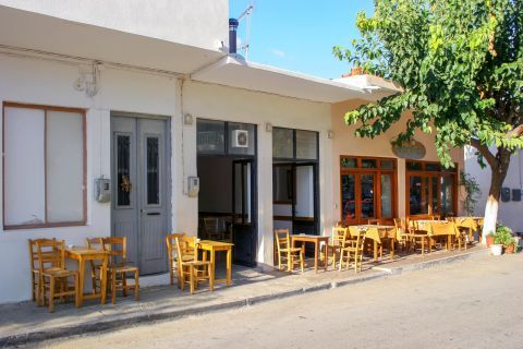 A traditional kafenio and a tavern in Kandanos village, Chania.