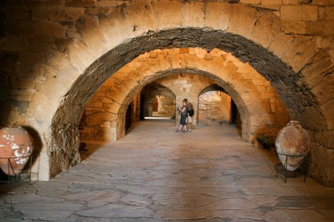 Inside Koules Fortress. Heraklion, Crete.