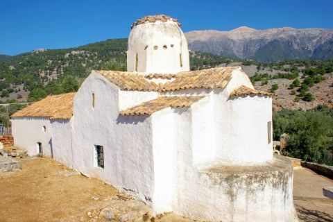 A chapel, dedicated to Archangel Michael. Chania, Crete.