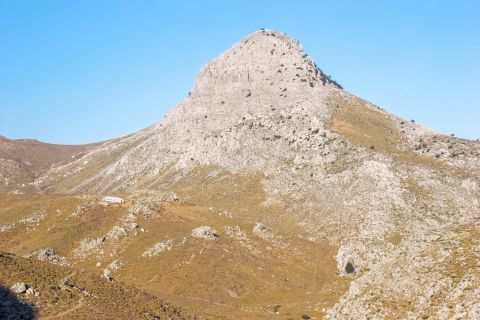 Kofinas mount. It is the highest spot of Asterousia mountains. Heraklion, Crete.