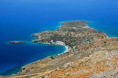 A wonderful landscape of Anopolis. Heraklion, Crete.