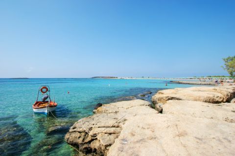 Elafonisi beach. Chania, Crete.