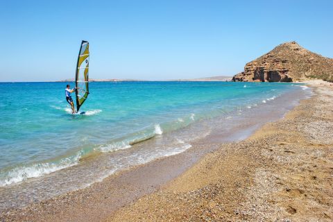 Kouremenos beach, Palaiokastro. Lassithi, Crete.
