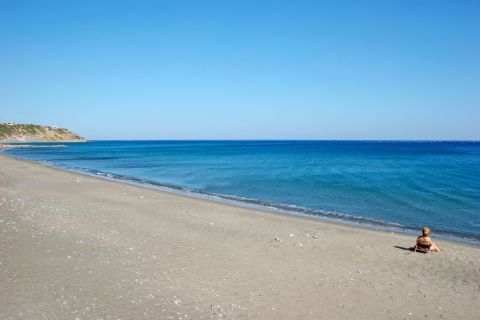Tsoutsouros beach.