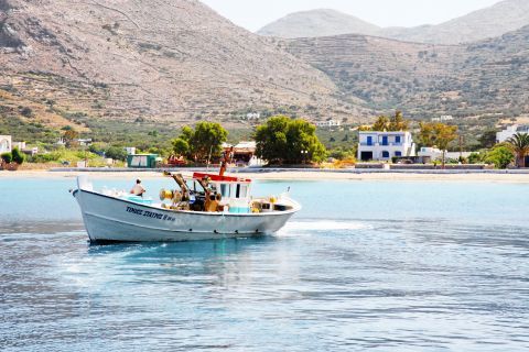 A fishing boat. Aegialis, Amorgos.