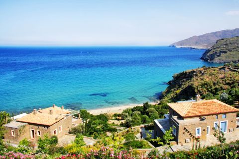 Piso Gialia beach, Andros. Amazing waters, wonderful natural surroundings