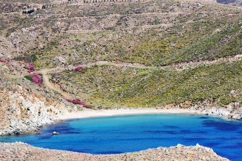 A unique place, untouched by human intervention. Agios Sostis beach, Andros.