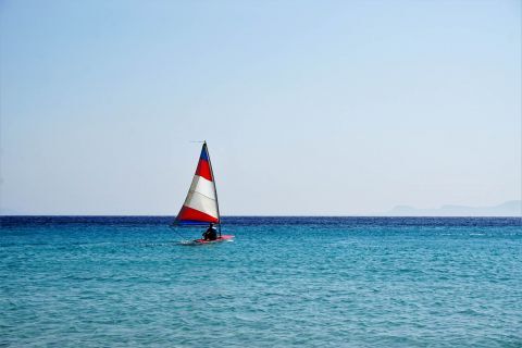 Sailing in the Aegean sea