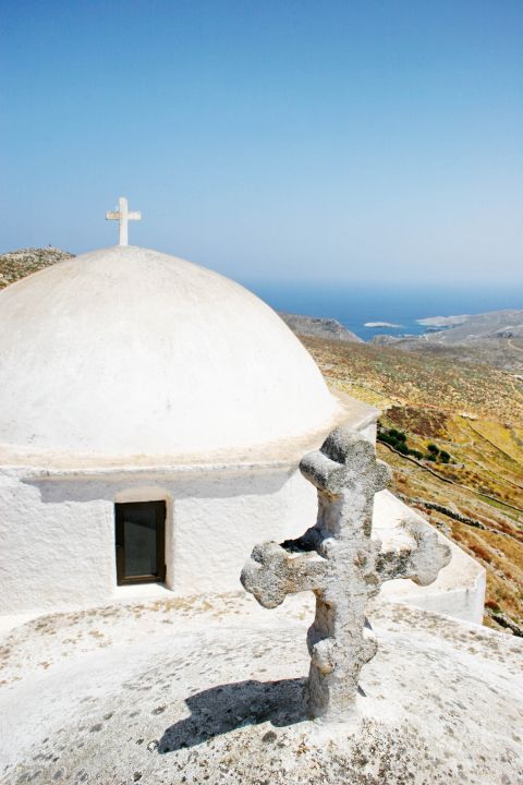 The dome of the church of Panagia