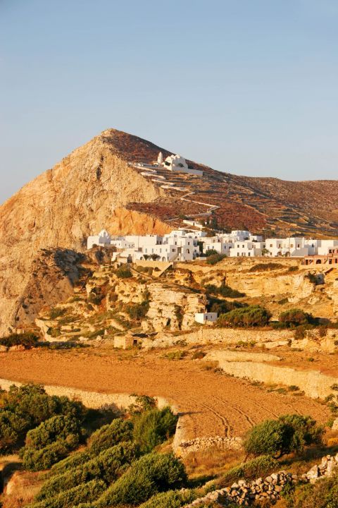 The church of Panagia stands on the highest spot of the hill, offering a wonderful view over the surrounding area.