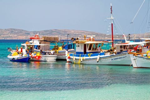 Agia Anna port, Naxos.