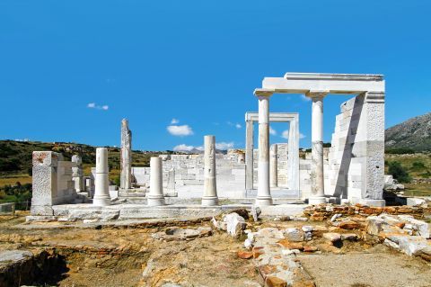 The temple of Demeter, Naxos.