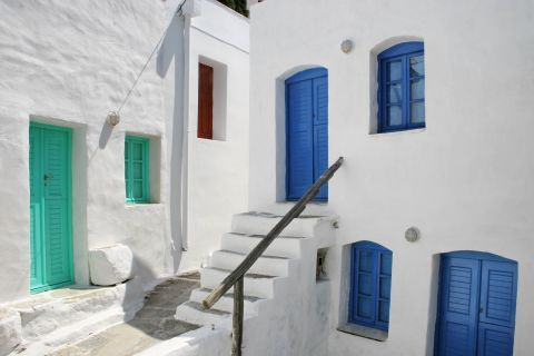Traditional houses in Serifos.