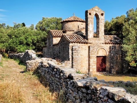 The church of Agios Georgios Diasoritis, Naxos.