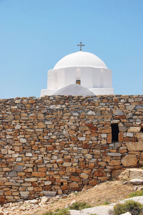 The Monastery of Zoodochos Pigi. Sikinos, Cyclades.
