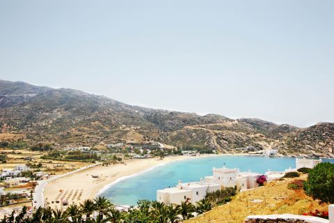 View of Mylopotas bay.