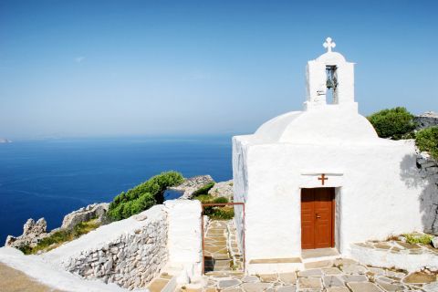 A small chapel with wonderful sea view.