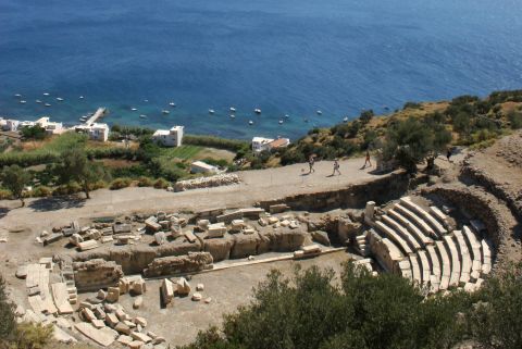Visit the Ancient Theatre & the Catacombs