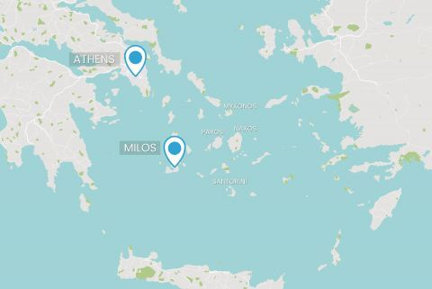 Ferry Athens Milos
