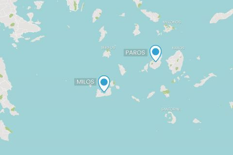 Ferry Paros Milos