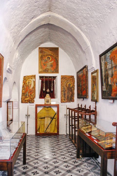 Religious items and icons. Adamadas, Milos.
