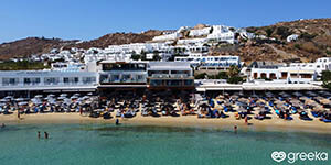 The seaside resort of Platis Gialos
