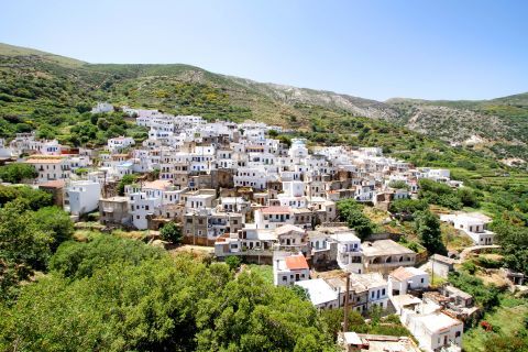 Koronos village, Naxos.