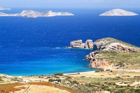 The geomorphology of Naxos island.