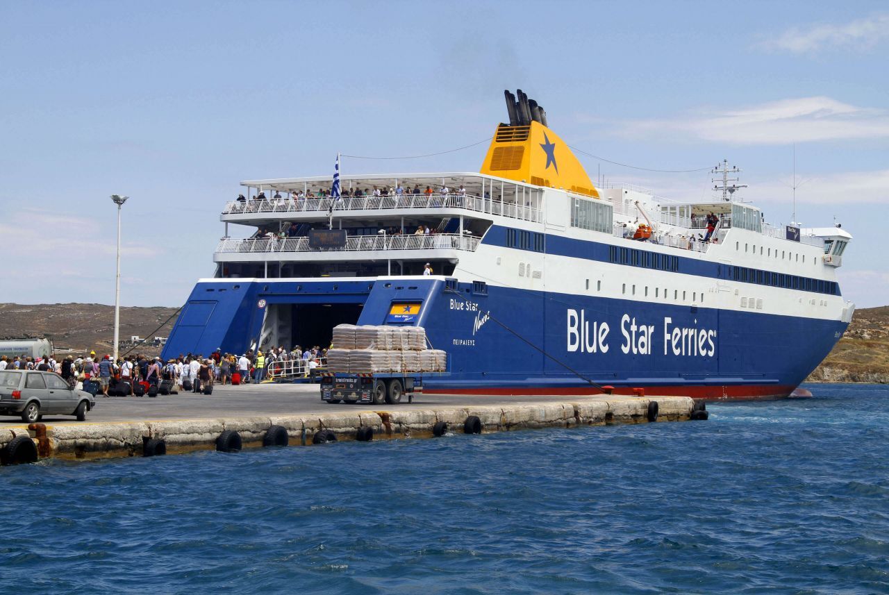 travel greek islands by ferry