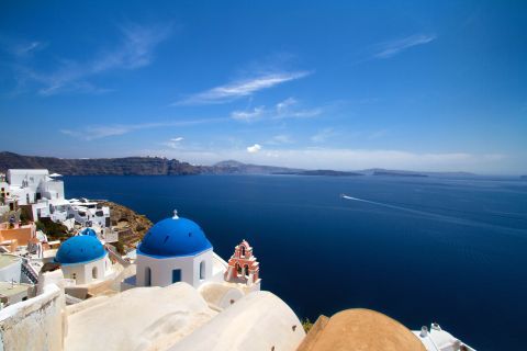 Breathtaking sea view from Oia.