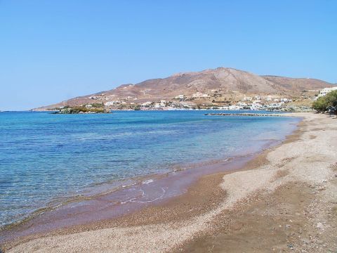 Posidonia beach, Syros.