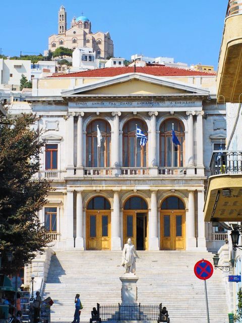 The Town Hall of Syros, Ermoupolis.